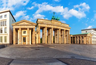 Famous Brandenburg Gate the most popular place of visit in Berlin, Germany.