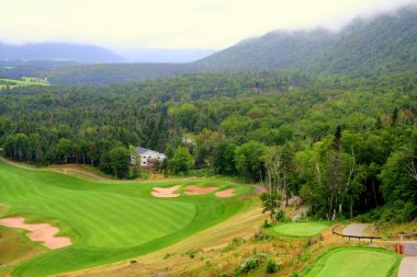 golf corse doğal görünümü