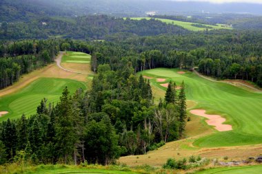 golf corse doğal görünümü
