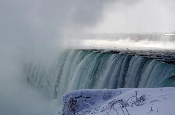 Niagarafallen på vintern — Stockfoto
