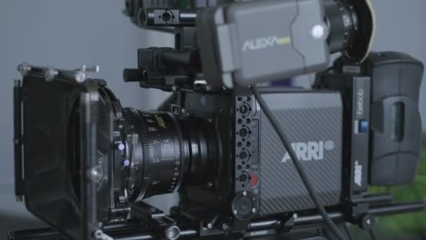 Arri Alexa Video Kamera Detailní Zpomalené Natáčení — Stock video