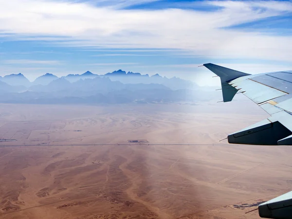 Aerial view above the clouds — Stock Photo, Image