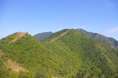 Çin'in çivisi ridge yaz görüntüleme