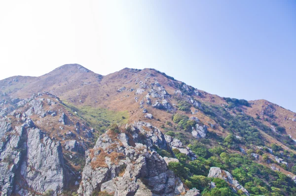 Ladera de la montaña del pico alto —  Fotos de Stock
