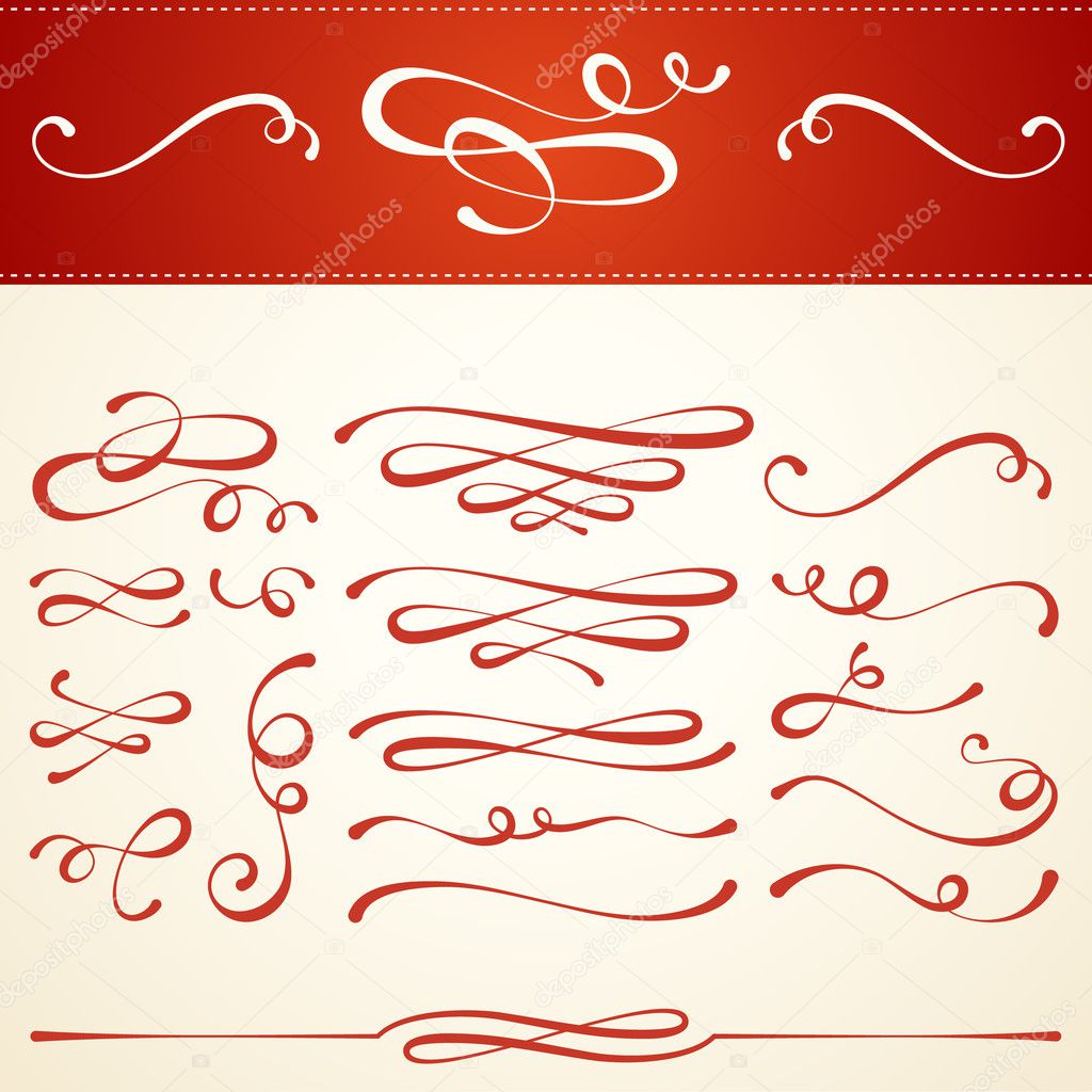 Elegant Seasonal Type Embellishments and Ornamental Designs