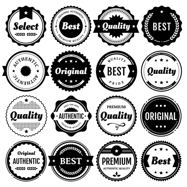 Badge vectoriel Premium et éléments d'étiquette — Image vectorielle
