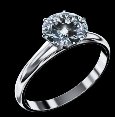 Diamond ring clipart