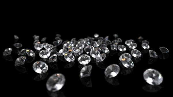 Diamanter Royaltyfria Stockbilder