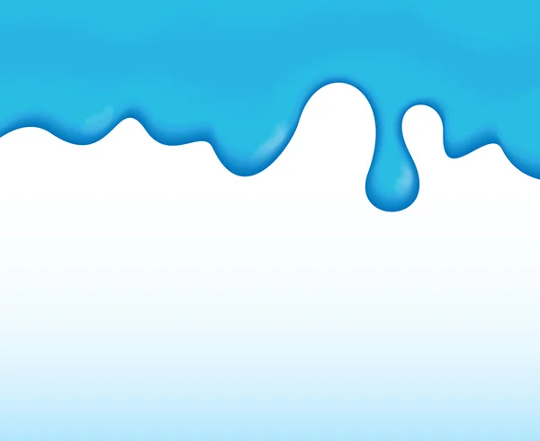 El agua fluye sobre la superficie, ilustración vectorial abstracta — Vector de stock