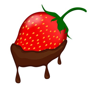 çikolata kaplı çilek