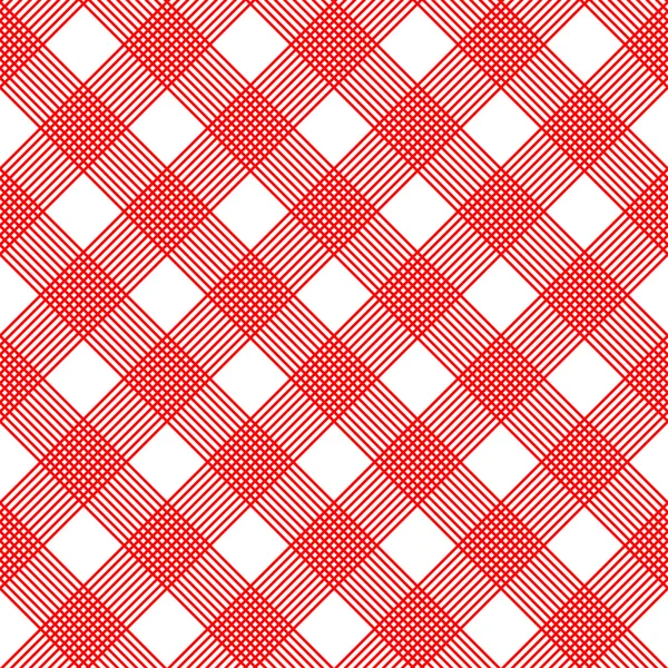 Checkered tablecloth. Seamless vector — Stock Vector