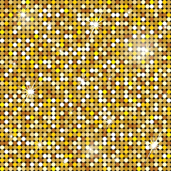 Gouden naadloze patroon — Stockvector