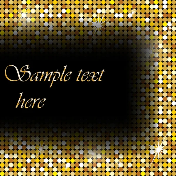 stock vector Golden background with space for your text