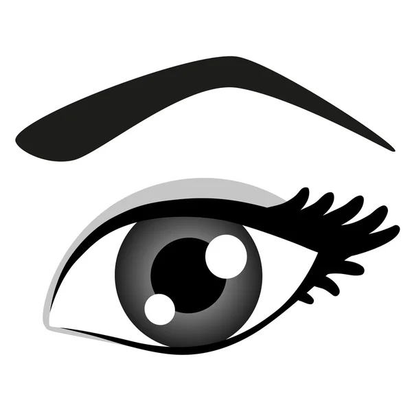 Woman eye — Stock Vector