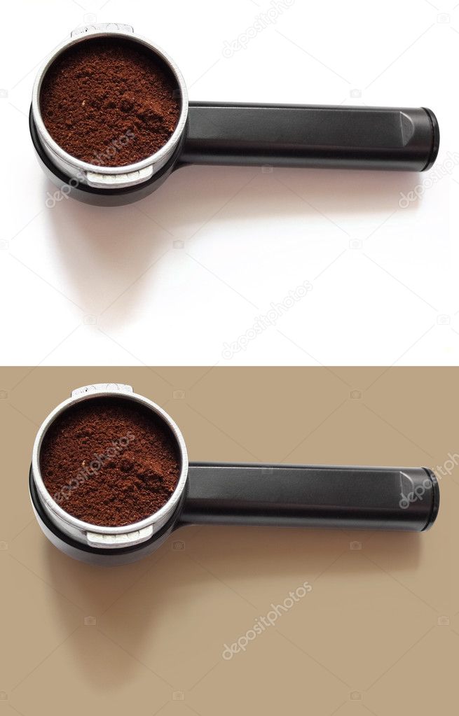 Espresso machine handle — Stock Photo © mottive 22352403