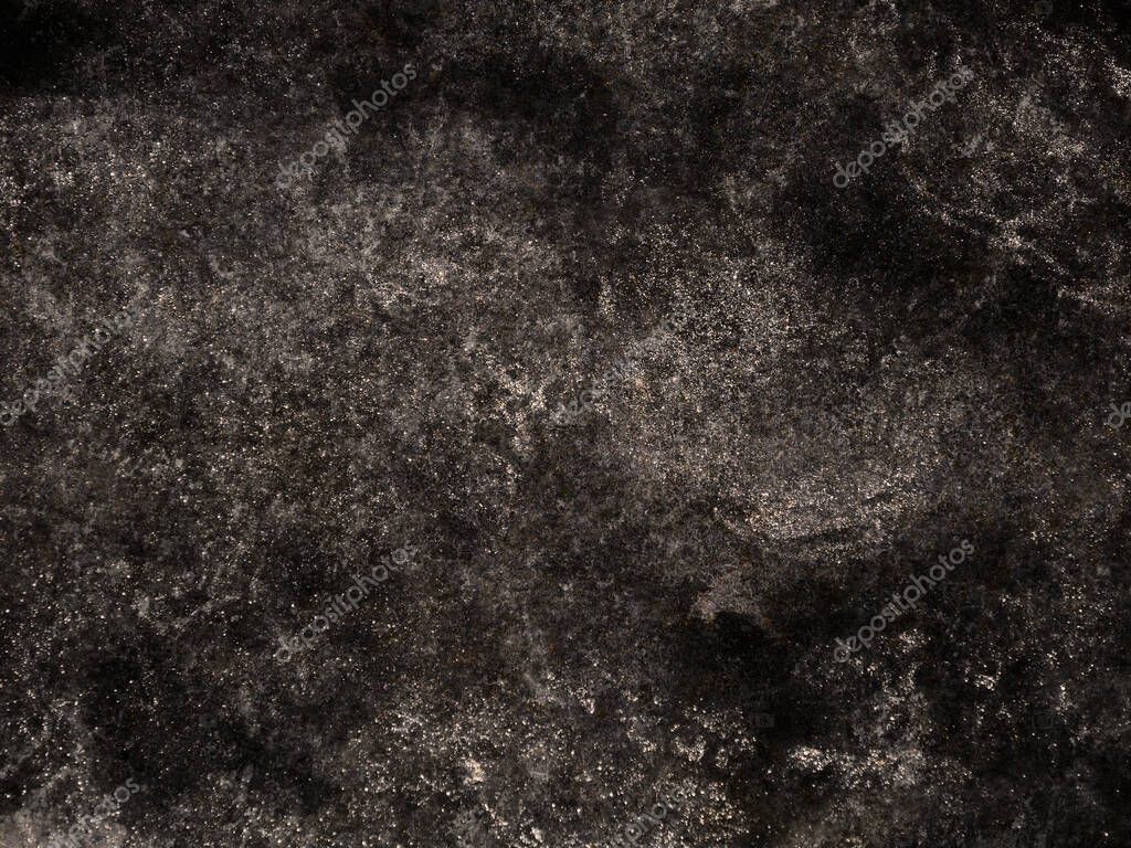 Black dark gray rough grainy aged stucco plaster stone texture background.Concrete old wall wallpaper.Fresco backdrop.Blackboard chalkboard board banner design.Textured paper surface.Grunge frame.Card