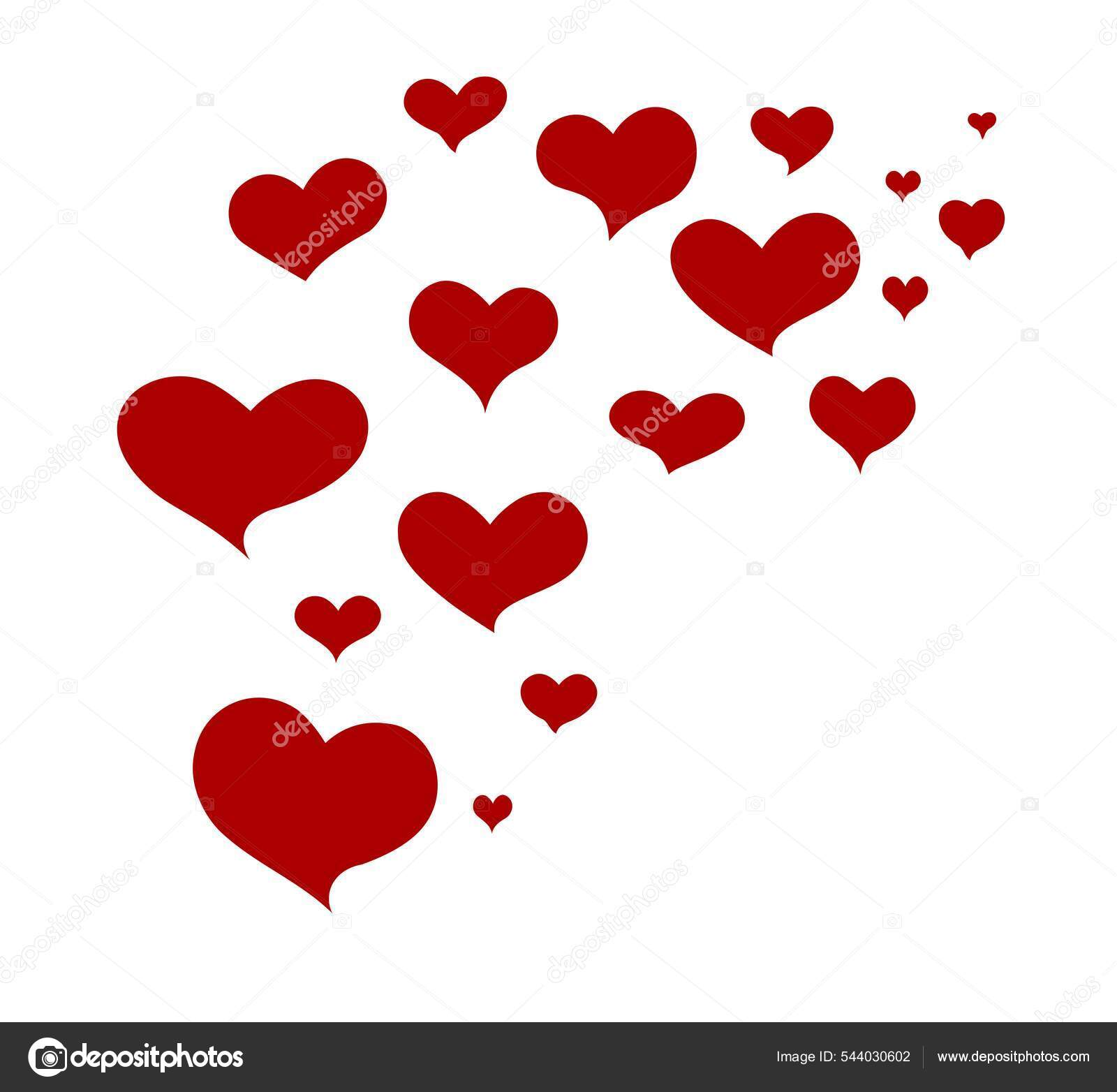 Corazones png stockvektorer, royaltyfrie Corazones png illustrasjoner |  DepositPhotos, image size:1600x1564
