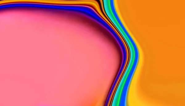 Abstraktní Gradient Barevné Pestrobarevné Duhové Tekuté Barvy Mramorové Vlny Kyselina — Stock fotografie