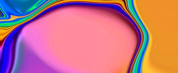 Streszczenie Gradientowe Kolorowe Kolorowe Tęcza Ciecz Farba Marmur Fale Kwaśne — Zdjęcie stockowe