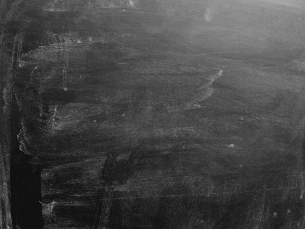 Μαύρο Blackboard Chalkboard Υφή Κενό Γκρι Βρώμικο Σχολείο Πίνακα Banner — Φωτογραφία Αρχείου