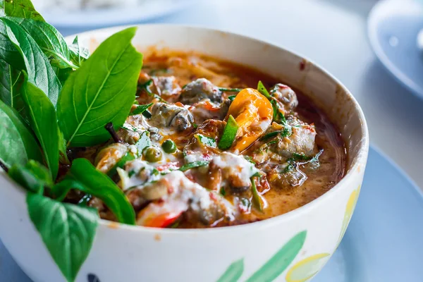 Tay curry midye - stok görüntü ile