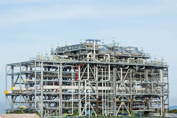 LNG Refinery Factory - Stock Image — Stock Photo, Image