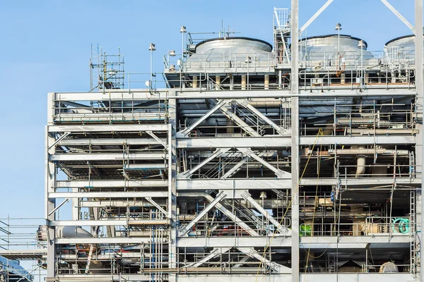 Fábrica de Refinería con GNL - Imagen Stock —  Fotos de Stock