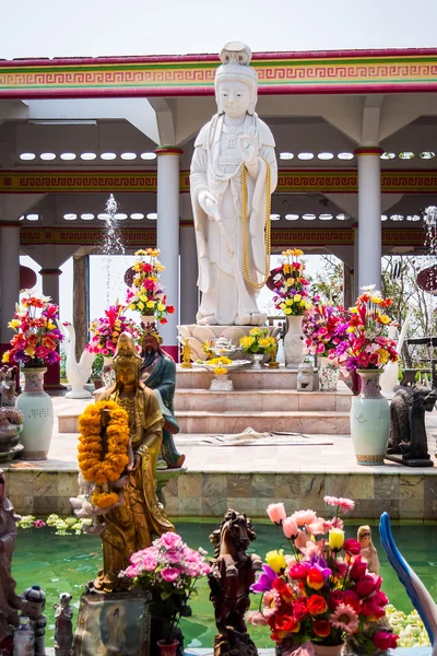 Образ Будды Куань Инь — стоковое фото