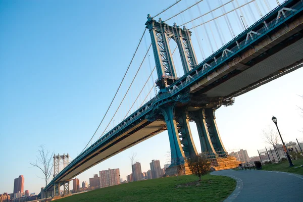 Manhattan bridge — Zdjęcie stockowe