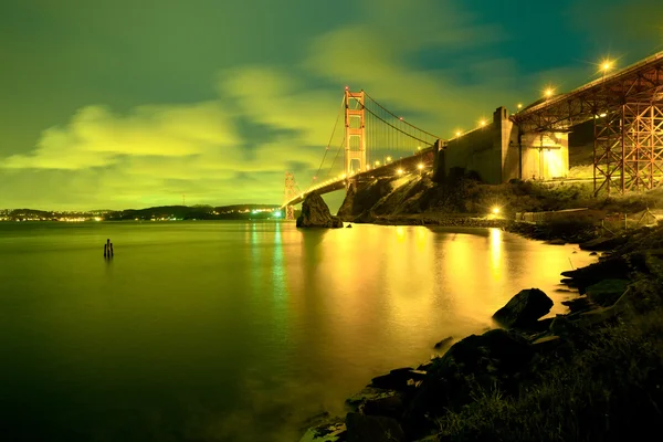 Goldene Torbrücke — Stockfoto