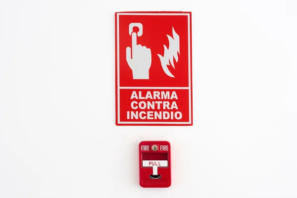 Alarma de incendio — Foto de Stock