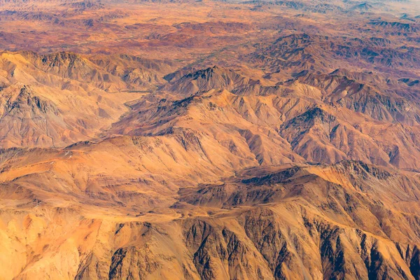 Aerial View Rivers Agriculture Valleys Mountains Northern Chile — Fotografia de Stock