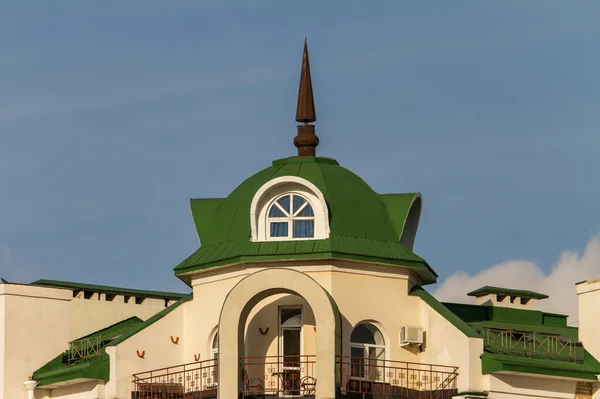 Moderne architectuur van residentiële gebouwen - penthouse in Rusland — Stockfoto