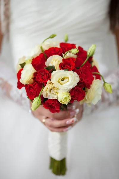 Bellissimo bouquet da sposa — Foto Stock