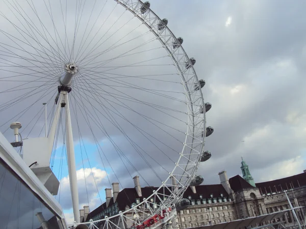 El ojo de Londres — Foto de Stock