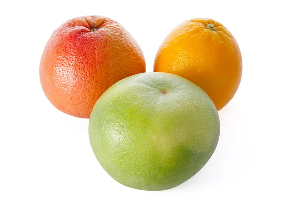 Грейпфрут, апельсин і солодкий — стокове фото