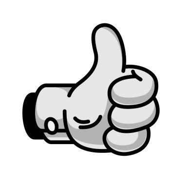 Karikatür gibi / Thumbs Up sembolü