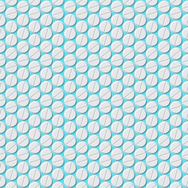 Medical pills pattern Eps8 illustration
