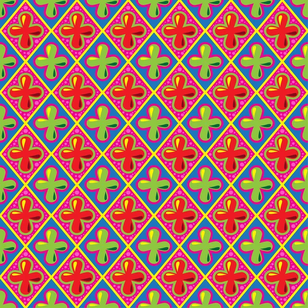 Sweet retro pattern illustration. — Stockfoto