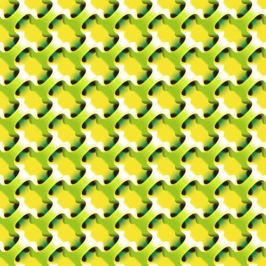 geometrik soyut kireç ve limon stil tasarlamak vektör