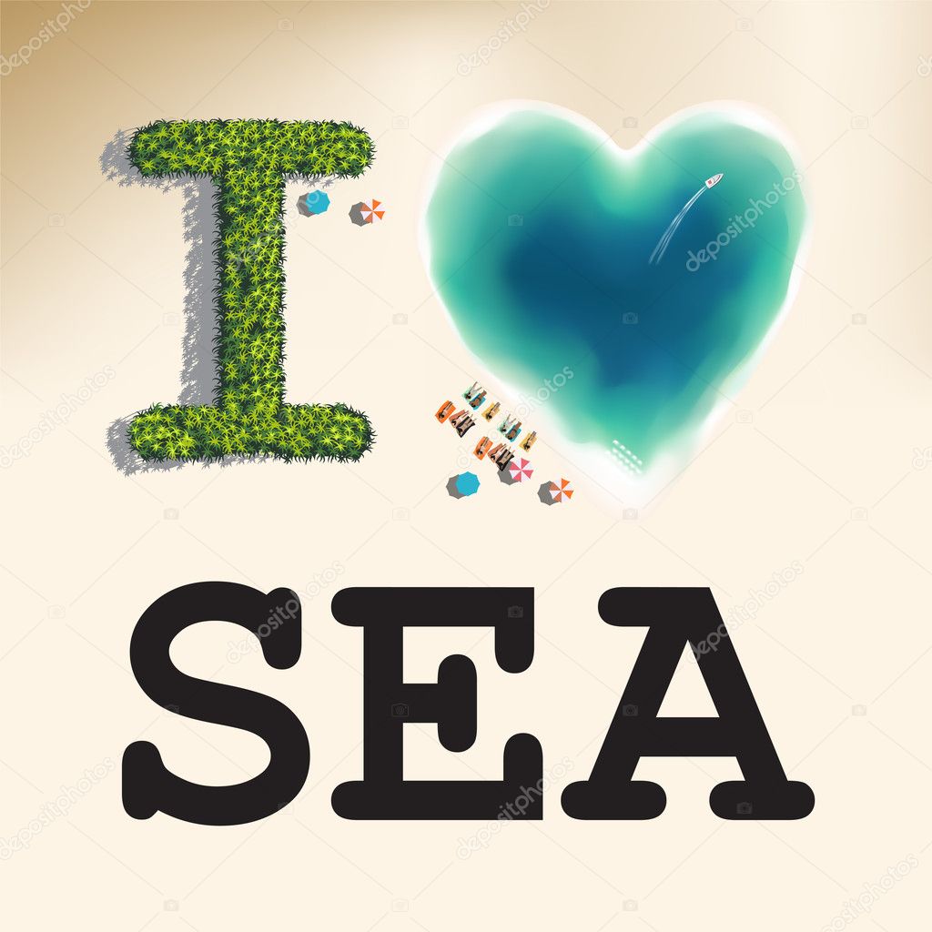 I love sea