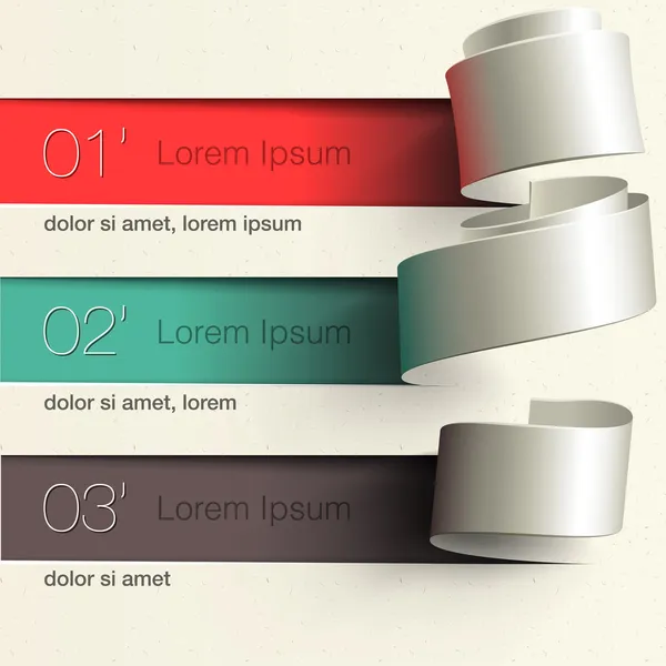 Modelo de infográfico de design moderno — Vetor de Stock