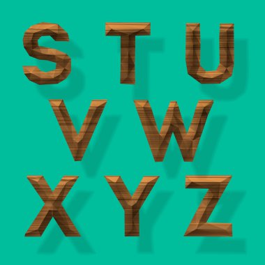 ahşap poligonal alfabesi, Bölüm 3