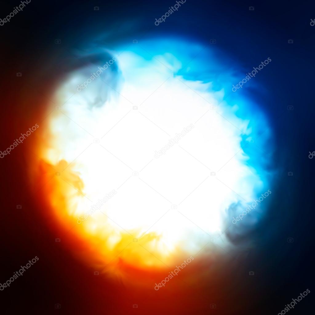 Abstract background, explosion in the sky