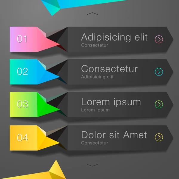 Modern spiral infographics seçenekleri afiş — Stok Vektör