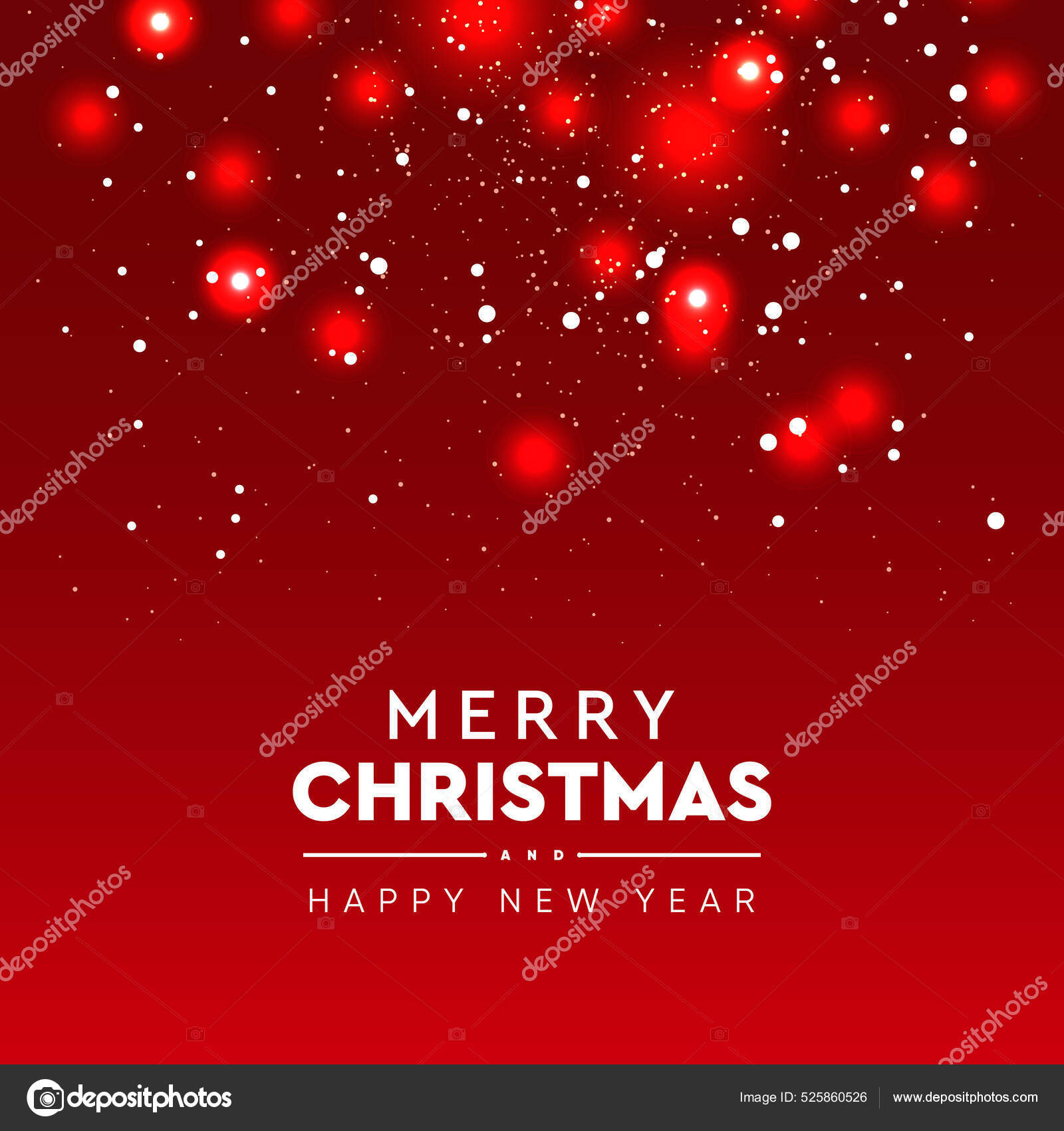 圣诞和新年闪烁着模糊的效果背景.红色的圣诞节背景。短信圣诞快乐。网页横幅邀请海报的矢量图解图库矢量图©ikopylove 525860526, image size:1600x1700