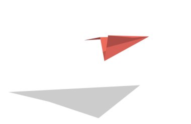 Paper planes lead to successful goals concept