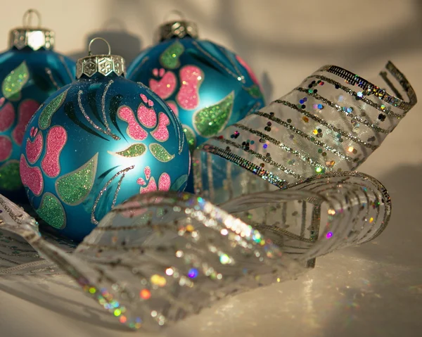 Beautiful New Year decorations — Stock Photo, Image