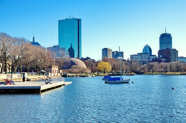 Boston şehrinin silüeti