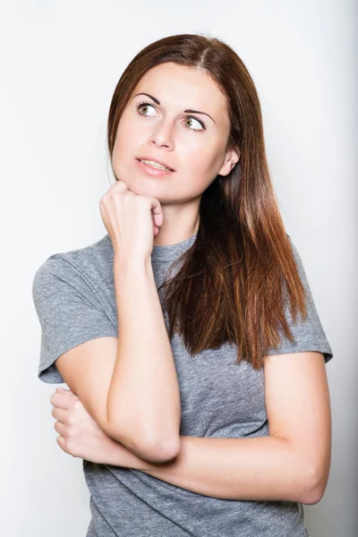 Amistosa mujer feliz —  Fotos de Stock